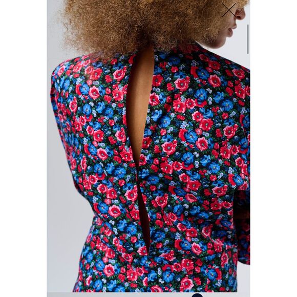 ICHI Ixranja floral dress - Picture 4 of 5